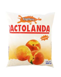 Yogurt Lactolanda durazno, 500ml