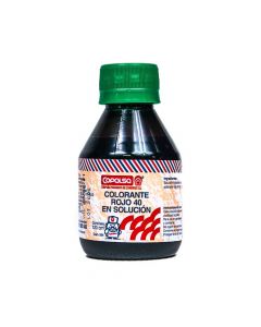 Colorante rojo Copalsa, 120 ml
