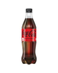Gaseosa Coca Cola sin azucar, 500ml descartable