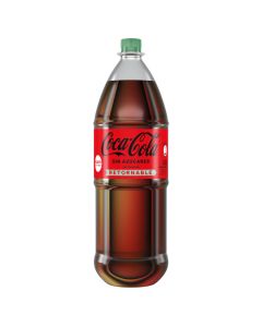 Gaseosa Coca Cola sin azucar, 2 lts retornable