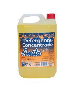 Detergente Concentrado Industrial Amita, 5lts