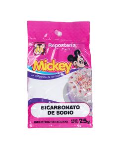 Bicarbonato de sodio Mickey, 25 grs
