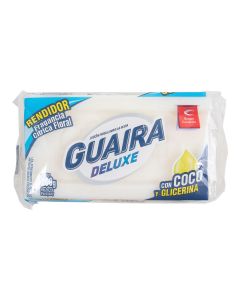 Jabon Guaira Deluxe Blanco, 200grs
