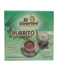 Te Guarani de burrito, 10 saquitos