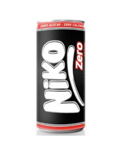 Gaseosa Niko zero en lata, 269 ml
