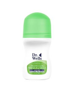 Desodorante Dr. Wells Rollon fresca y seca, 50 ml