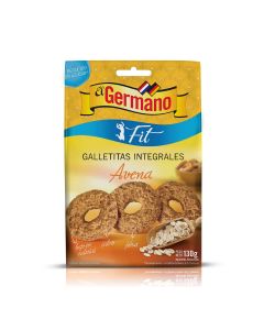 Galletitas Integrales de Avena Fit El Germano,130gr