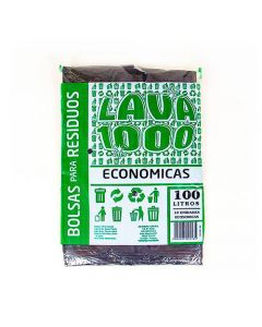 Bolsa para residuos Lava 1000 Económicas, 100lts
