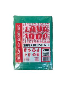 Bolsa Para Residuos Super Resistentes Lava1000, 200lt