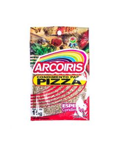 Condimento para pizza Arcoiris, 15 grs