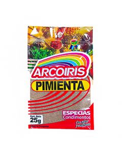 Pimienta molida Arcoiris, 25 grs