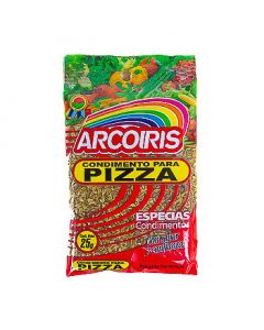 Condimento para pizza Arcoiris, 25 grs