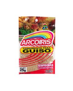 Condimento para guiso Arcoiris, 25 grs