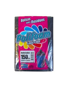 Bolsa para residuos Polifoam Reforzadas, 150lts
