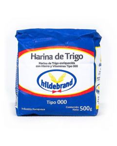 Harina Hildebrand  tipo 000, 500 grs