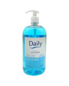 Jabón líquido de glicerina Daily Blue Ocean, 1Lt