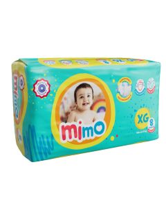 Pañales absorbentes para Bebe Mimo Mini Pack XG 8 unidades 