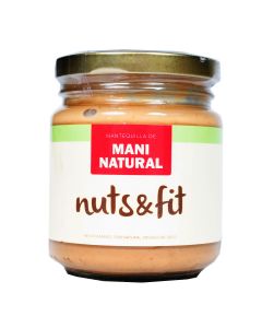 Mantequilla de mani Nuts&fit natural, 230 gr