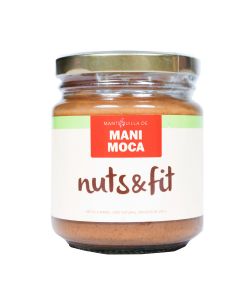 Mantequilla de maní Nuts&Fit Moca, 230 grs