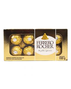 Bombones Ferrero Rocher 100 Gr.
