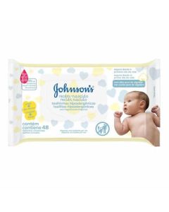 Toallas húmedas Johnsons Baby recién nacido, 48 unidades