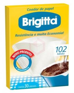 Filtro de papel Brigitta 102, 30 unidades