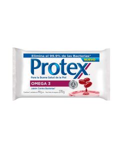 Jabón tocador Protex omega 3, 90 grs