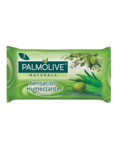 Jabón Palmolive Naturals Aloe, 3 unidades de 125 grs