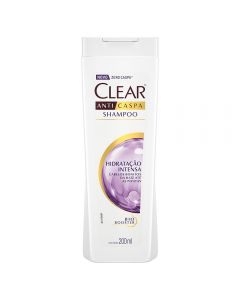 Shampoo Clear Woman anticaspa hidratación intensa, 200 ml