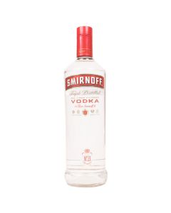 Vodka Smirnoff etiqueta roja, 1lt