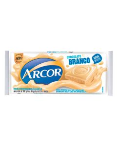 Tableta de chocolate Arcor Blanco, 80 grs