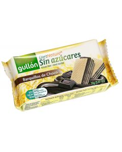 Galletita Gullon barquillos de chocolate, 70 grs