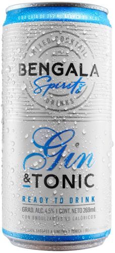 Mix de cocktail Bengala Spirits Gin & Tonic, 269 ml