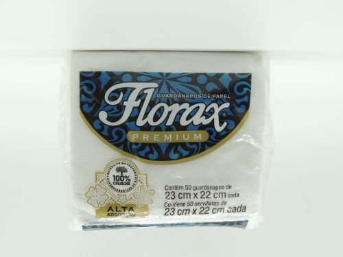 Servilletas de papel Florax Premium, 50 unidades de 23cm x 22cm