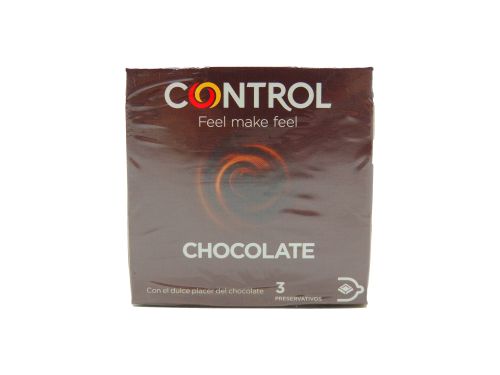 Preservativo Control Chocolate, 3 unidades