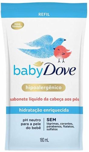 Jabon liquido Dove baby humectacion enriquecida, 180 ml