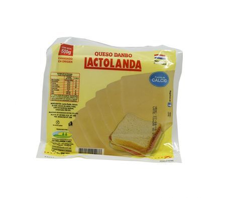 Queso Lactolanda Dambo sin lactosa 250 Gr.