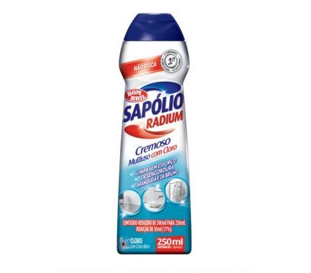 Limpiador cremoso Sapolio clasico, 250 ml